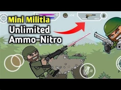 how to download mini militia unlimited ammo and nitro